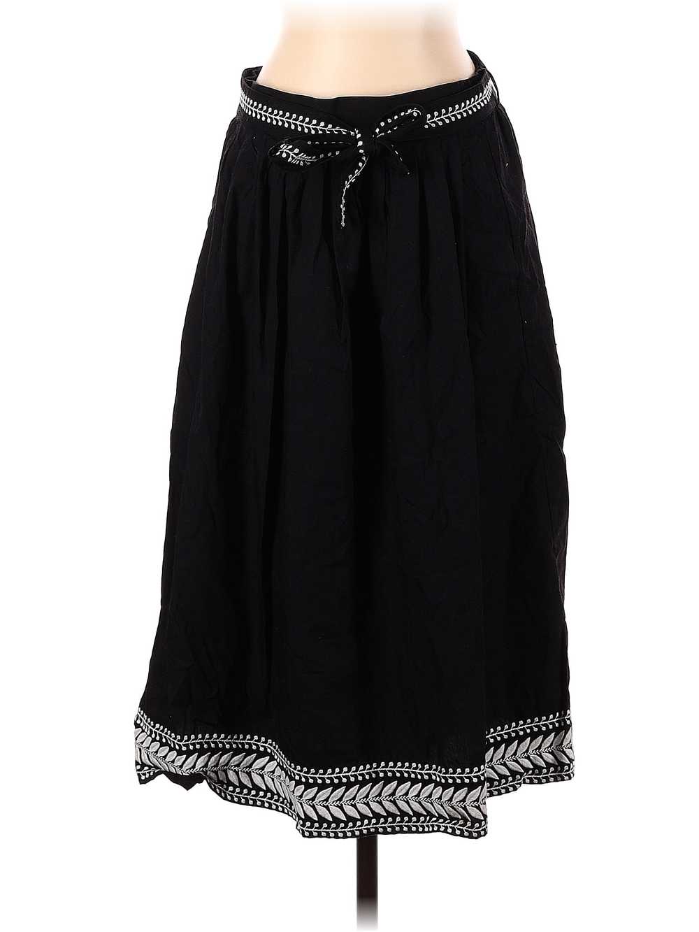 J.Crew Women Black Casual Skirt XS - image 1