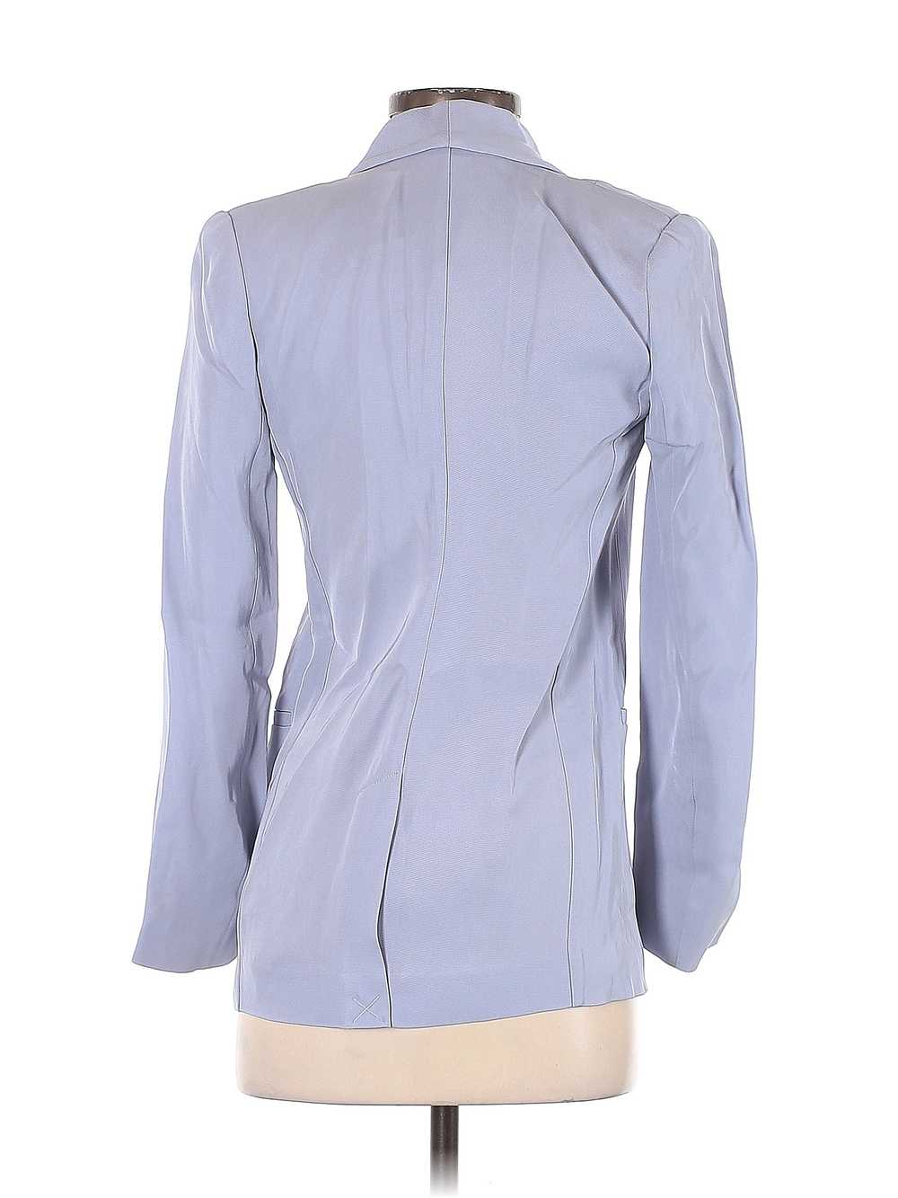 Iris & Ink Women Blue Blazer 4 - image 2