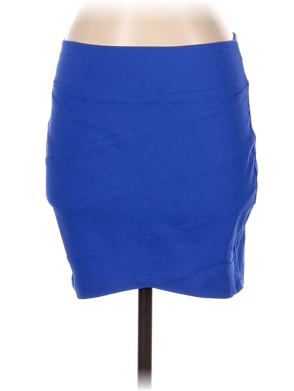 Iz Byer Women Blue Casual Skirt 4 - image 1