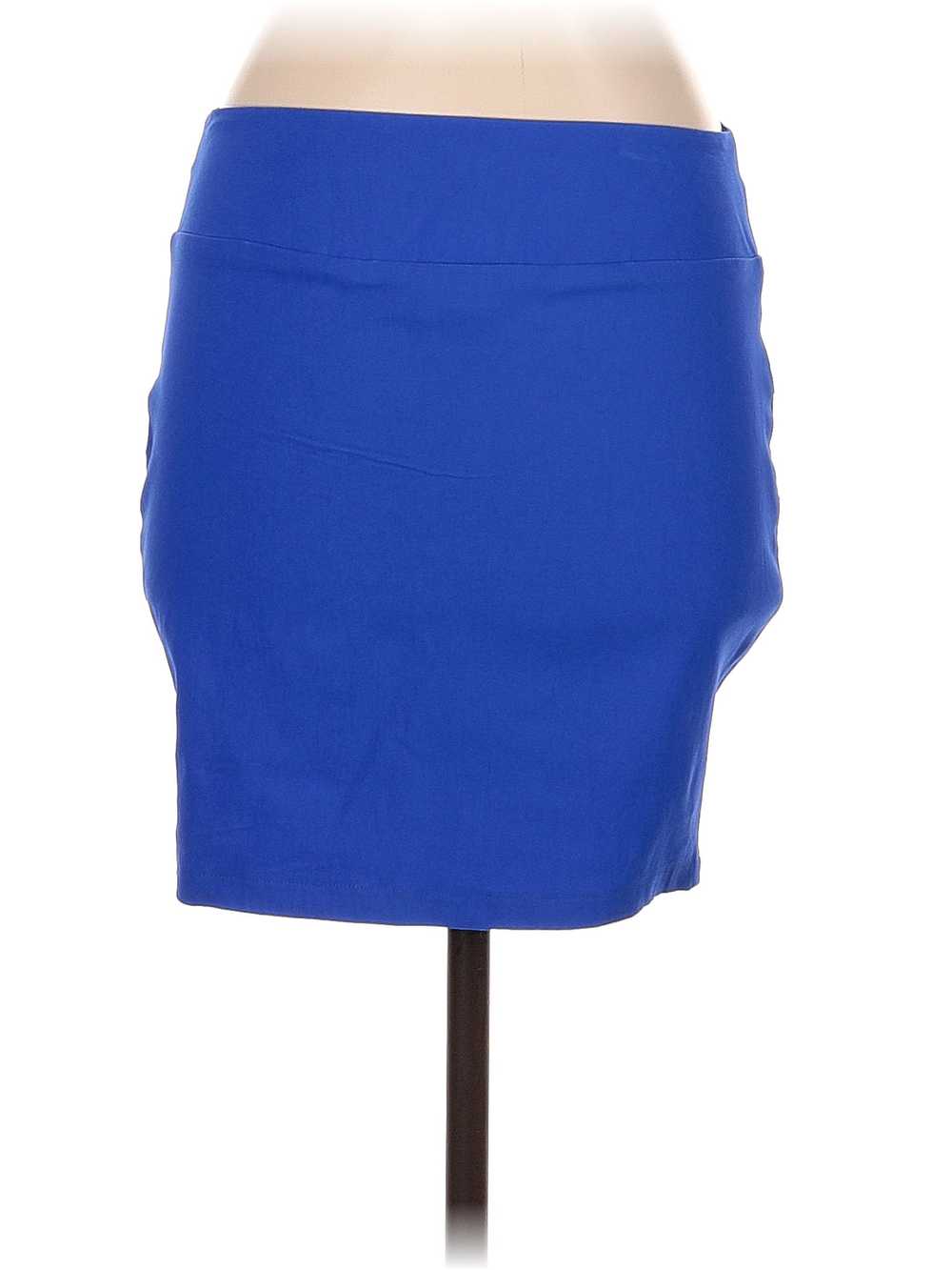 Iz Byer Women Blue Casual Skirt 4 - image 2