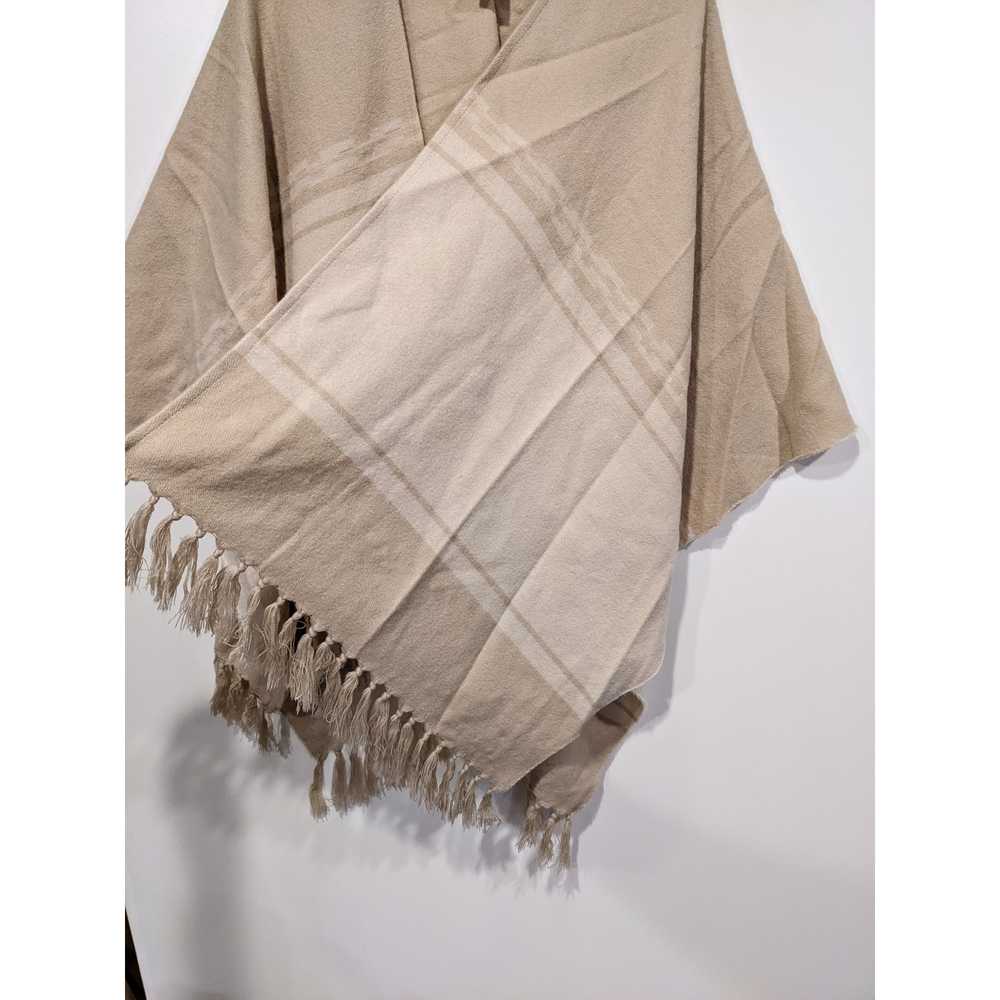 Merona Poncho Neutral Fringe - image 3