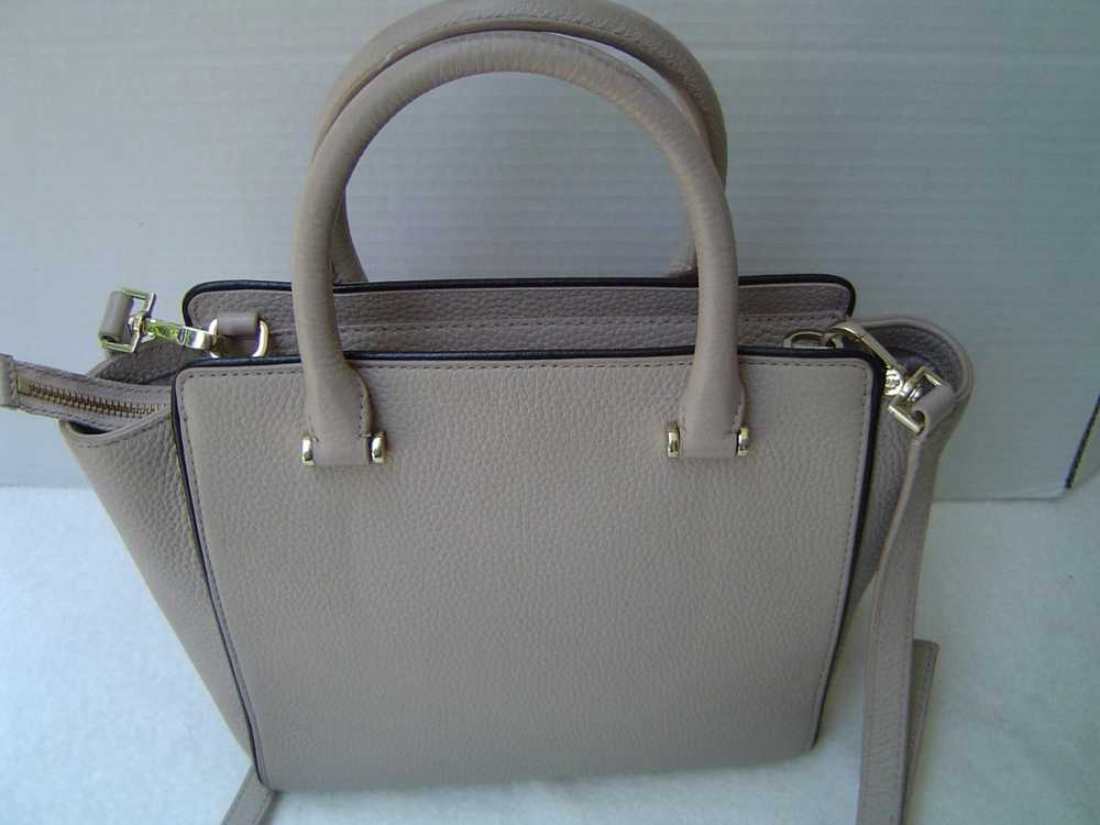 AUTHENTIC KATE SPADE TAUPE PEBBLE LEATHER TOTE VGC - image 5