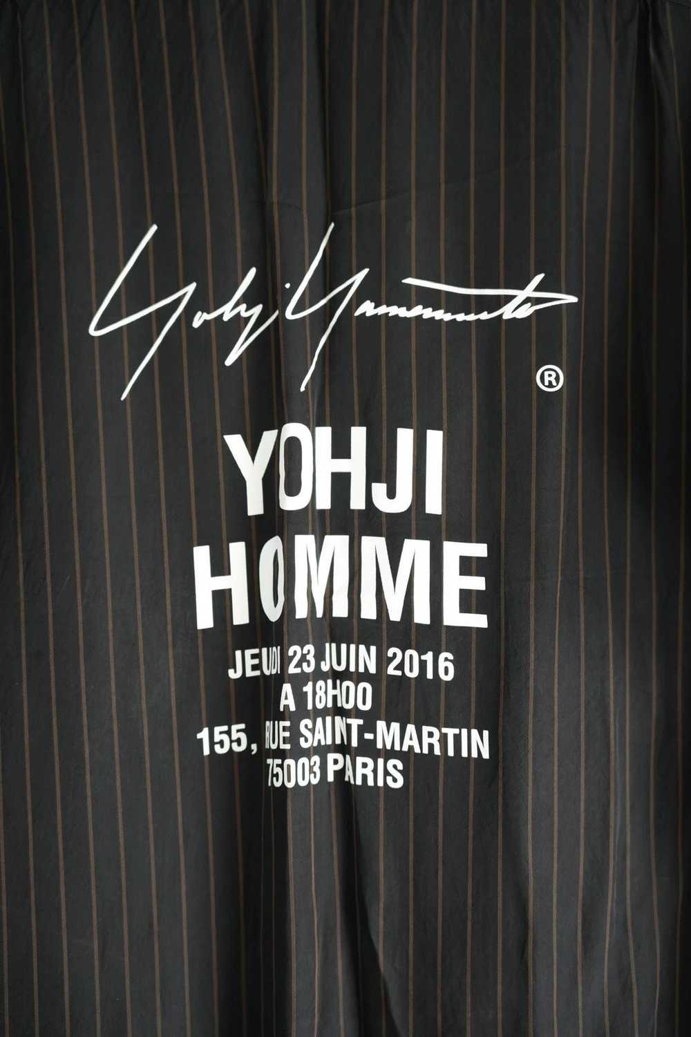 Yohji Yamamoto Yohji Yamamoto 18ss striped staff … - image 3