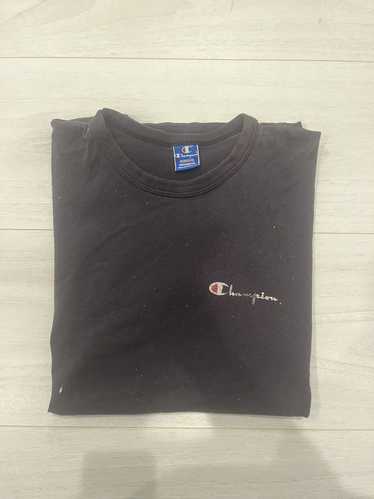 Champion Champion Reverse Weave Paint Distressed T