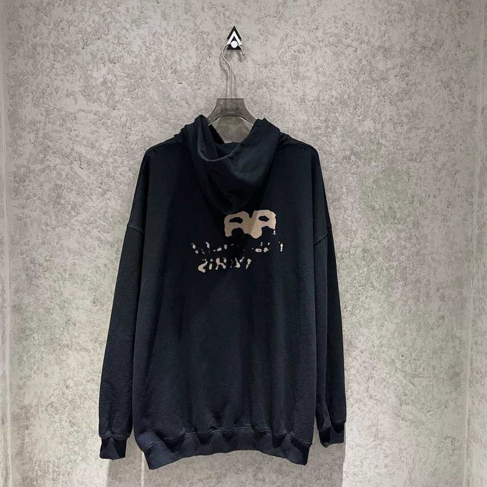 Balenciaga Balenciaga Double B Graffiti Logo Blac… - image 2