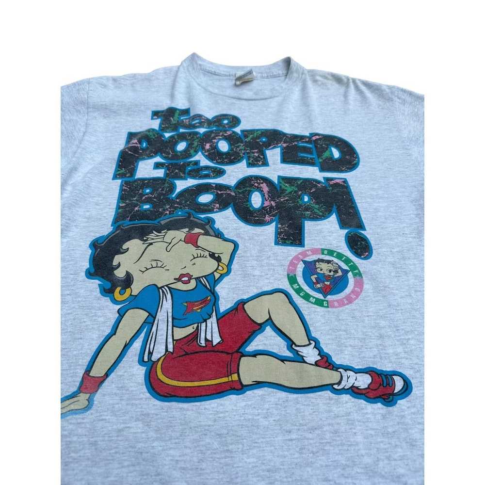 Mgm Grand Rare 90s Betty Boop Vintage T Shirt MGM… - image 2