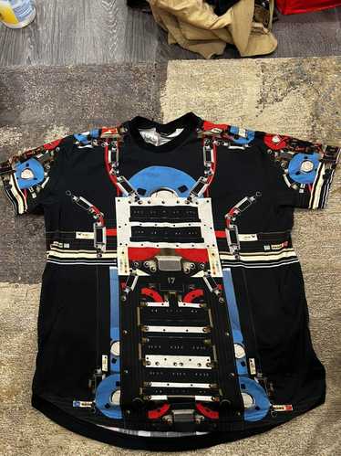 Givenchy Givenchy Tape deck black t shirt