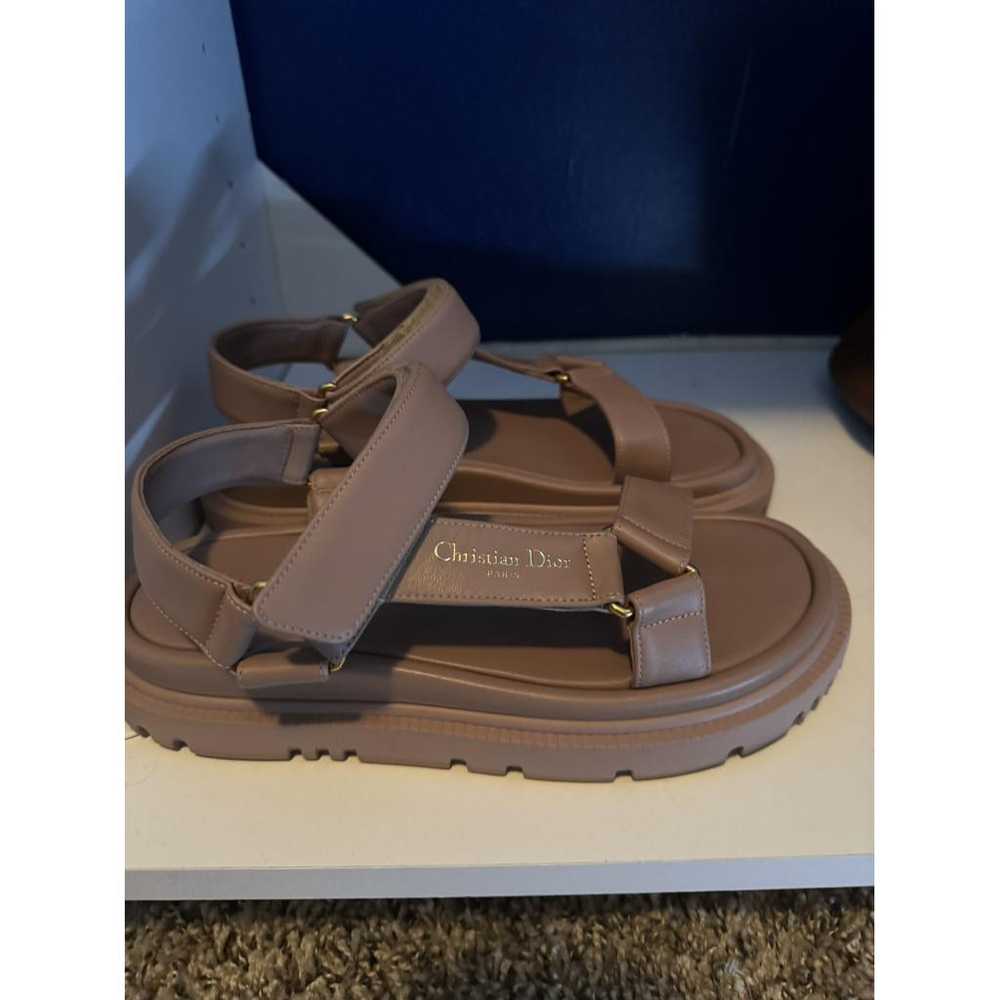 Dior Leather sandal - image 2