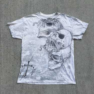 Affliction × Ed Hardy × Vintage MMA Elite Skull C… - image 1