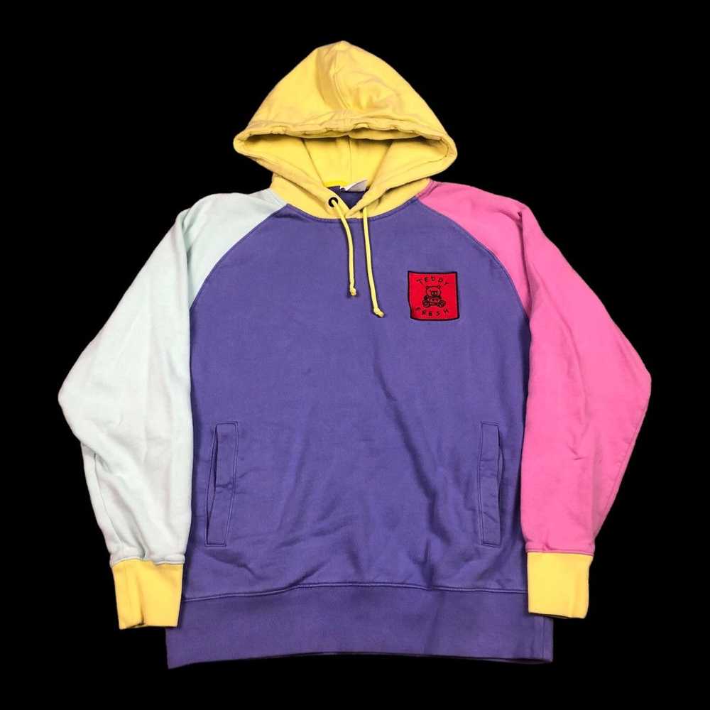 Teddy Fresh Teddy Fresh Color Block Logic Raglan … - image 1