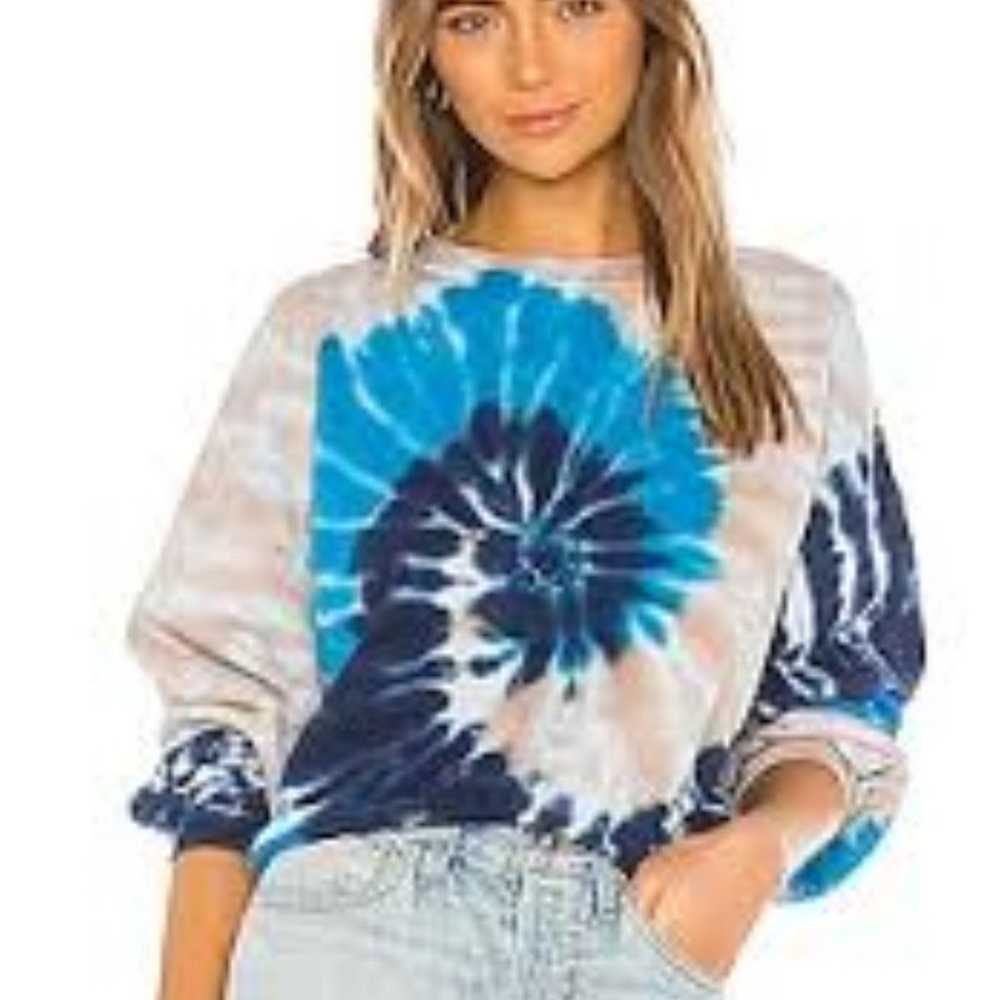 AGOLDE Balloon Sleeve Sweatshirt in Rewind Small - image 1