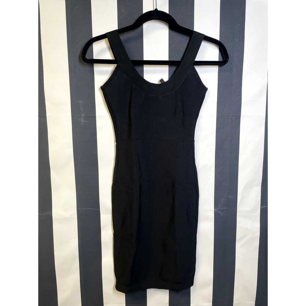 BCBGMAXAZRIA Black Sleeveless Bandage Bodycon Dre… - image 2