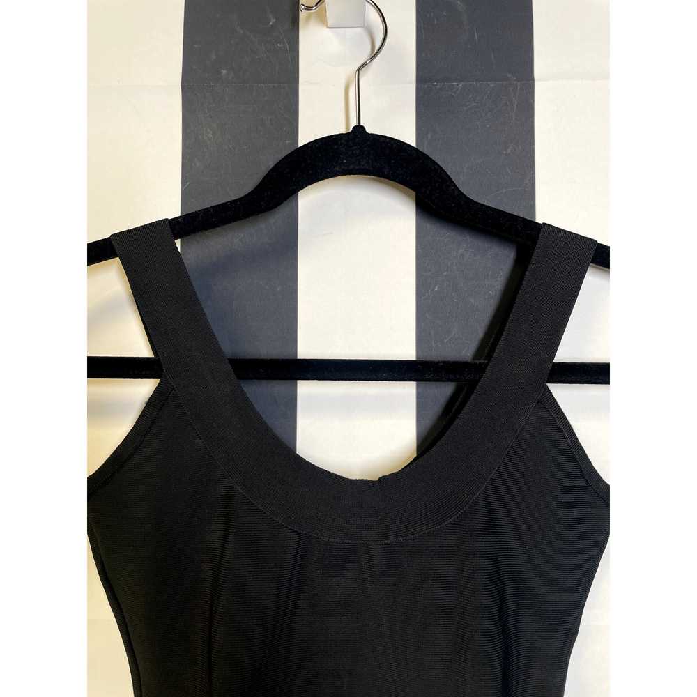 BCBGMAXAZRIA Black Sleeveless Bandage Bodycon Dre… - image 3