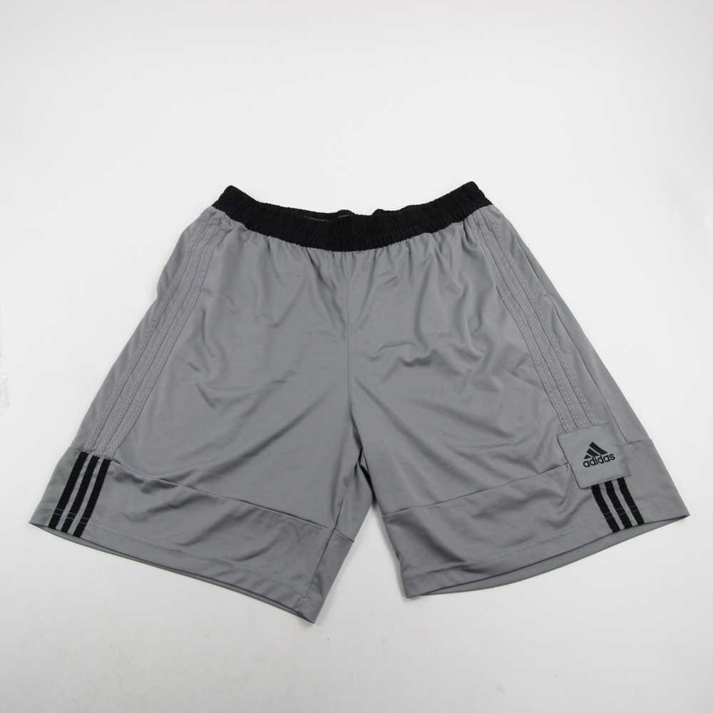 adidas Athletic Shorts Men's Gray/Black Used - image 1