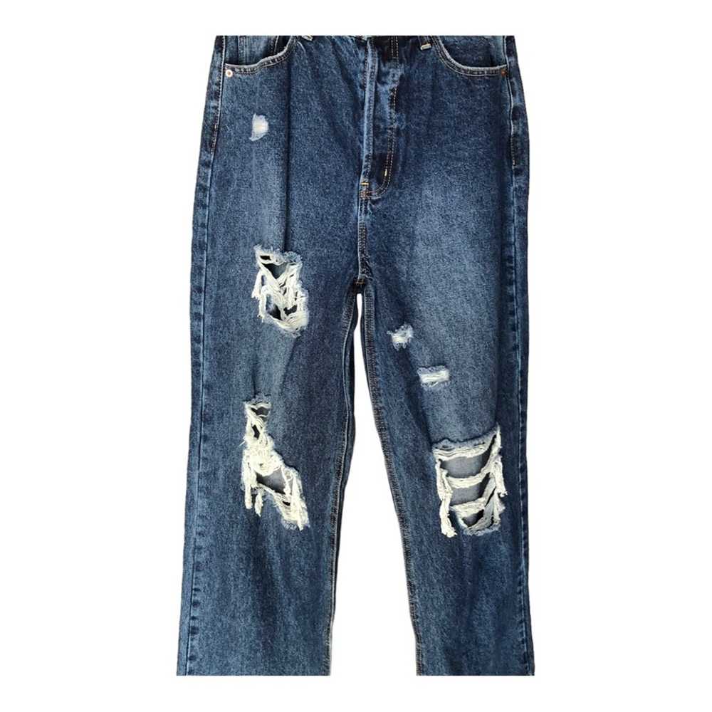 Cello Y2K Distressed Street Style Medium Wash Str… - image 5