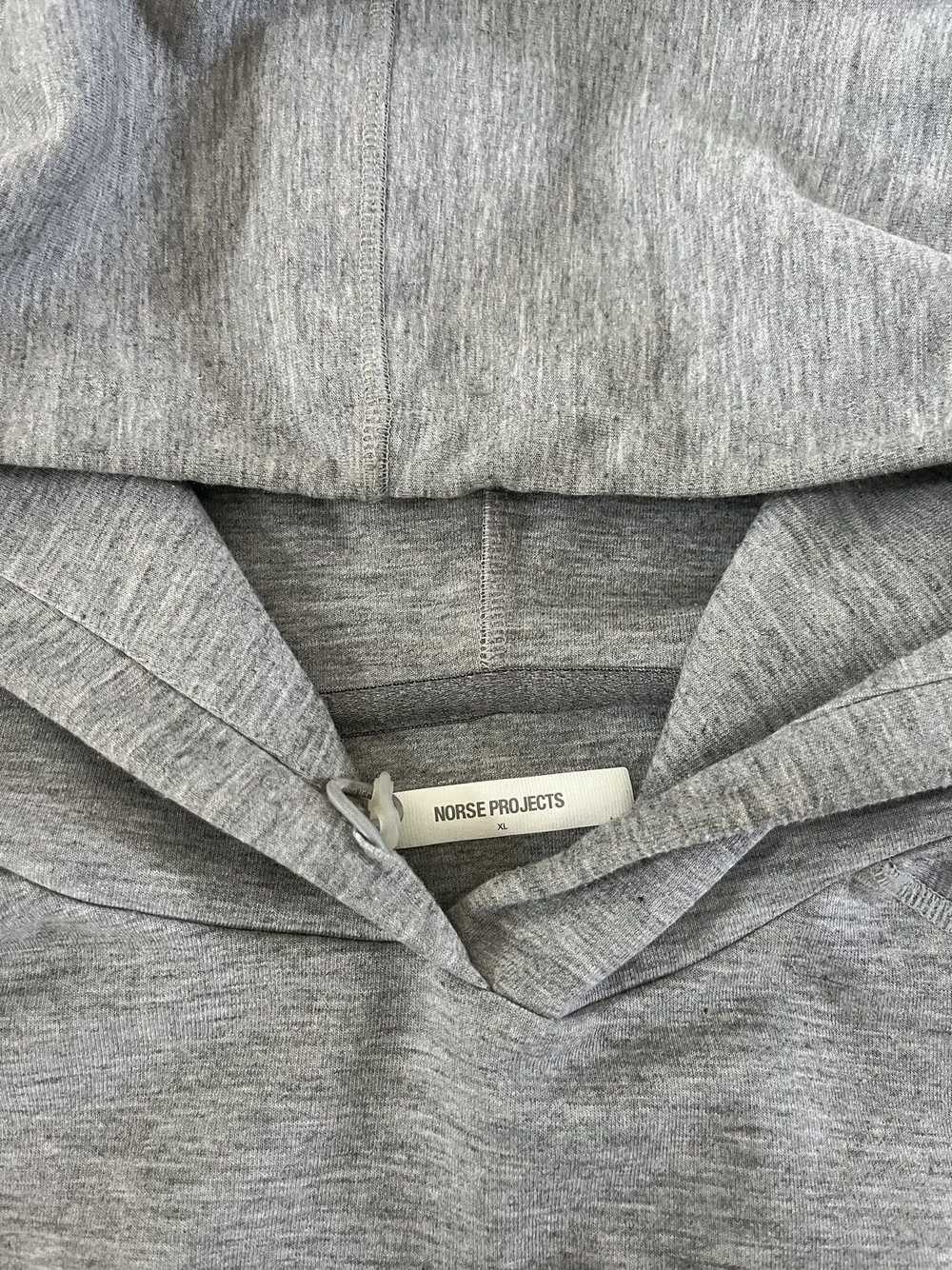 Norse Projects Norse project grey hoodie size XL - image 2