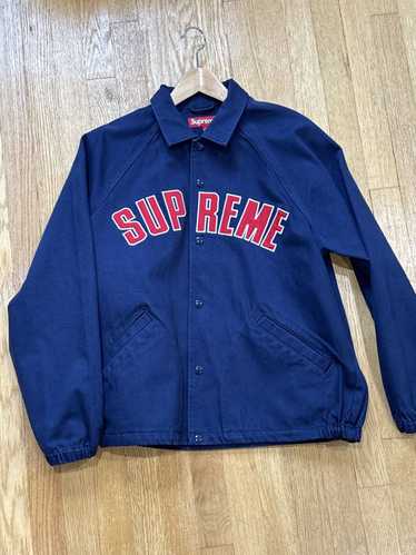 Supreme Supreme Arc Denim Coaches Jacket Navy