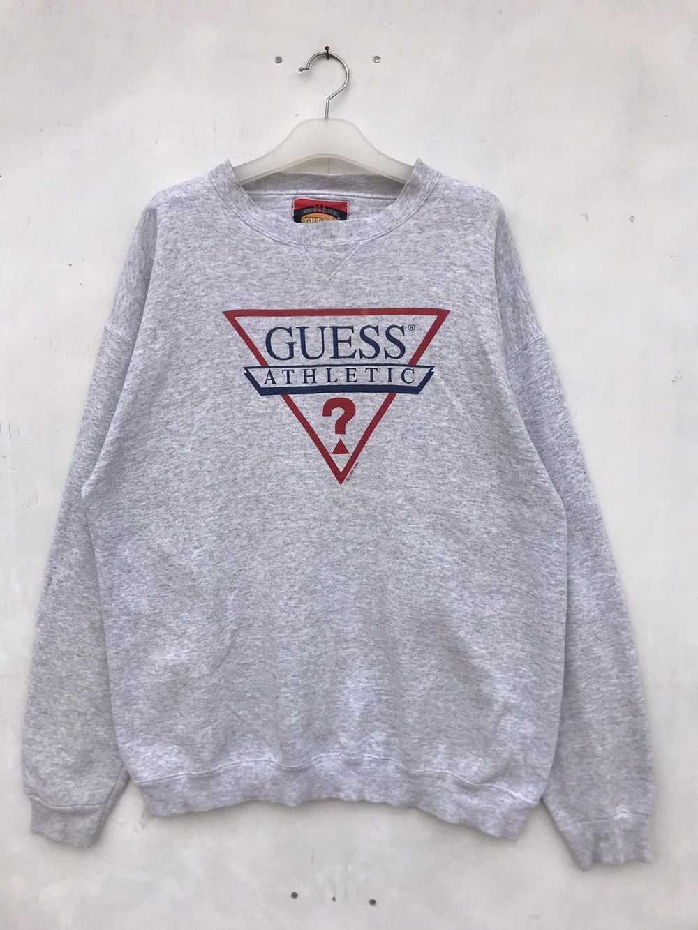 Guess × Vintage Vintage Guess 1995 Big Logo Sweat… - image 1