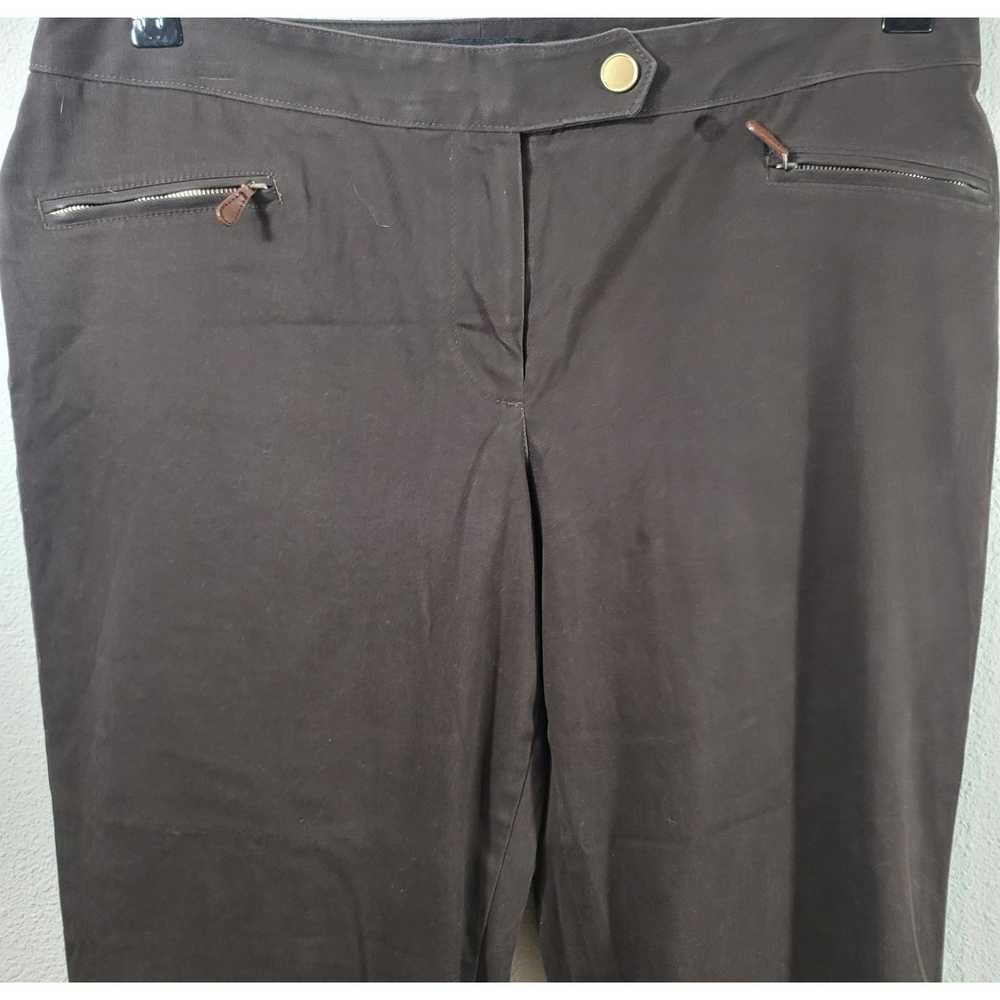 Other Talbots Signature Brown Flat Front Jeans 12… - image 5