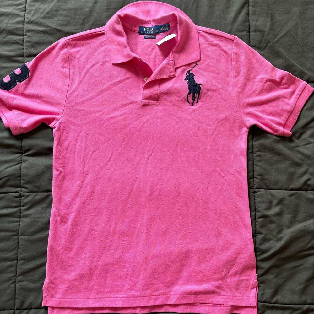 Polo Ralph Lauren Pink Polo T-Shirt - image 1