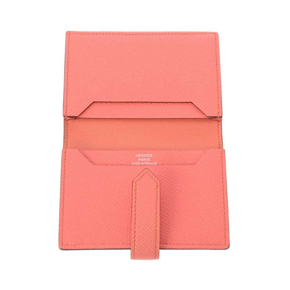 Hermes HERMES Bearn Card Case Rouge Kazak/Flaming… - image 10