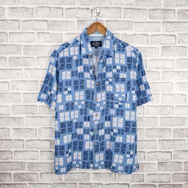 Nat Nast Nat Nast Silk Cotton Short Sleeve Button 