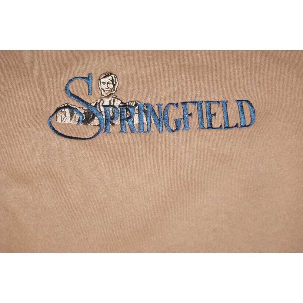 Unbrnd VTG Abraham Lincoln Springfield Embroider … - image 4