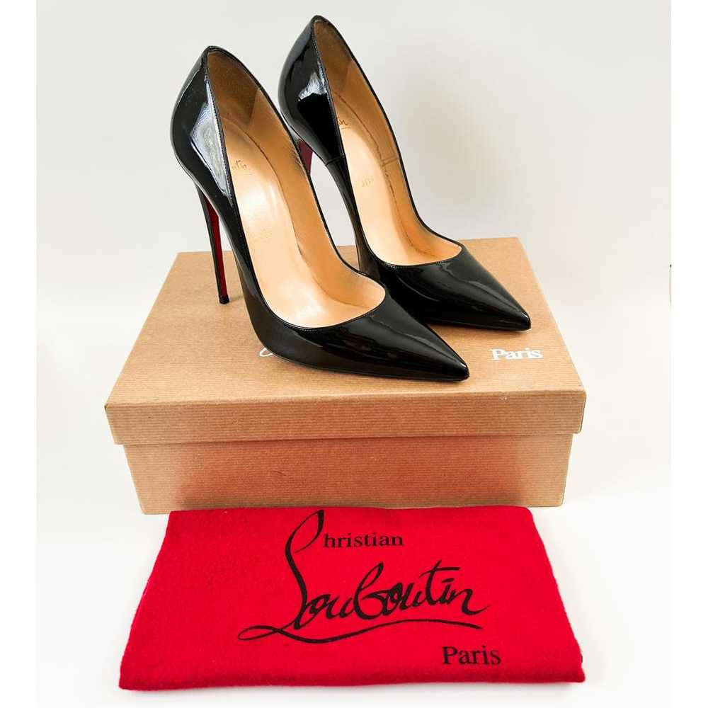 Christian Louboutin So Kate patent leather heels - image 2