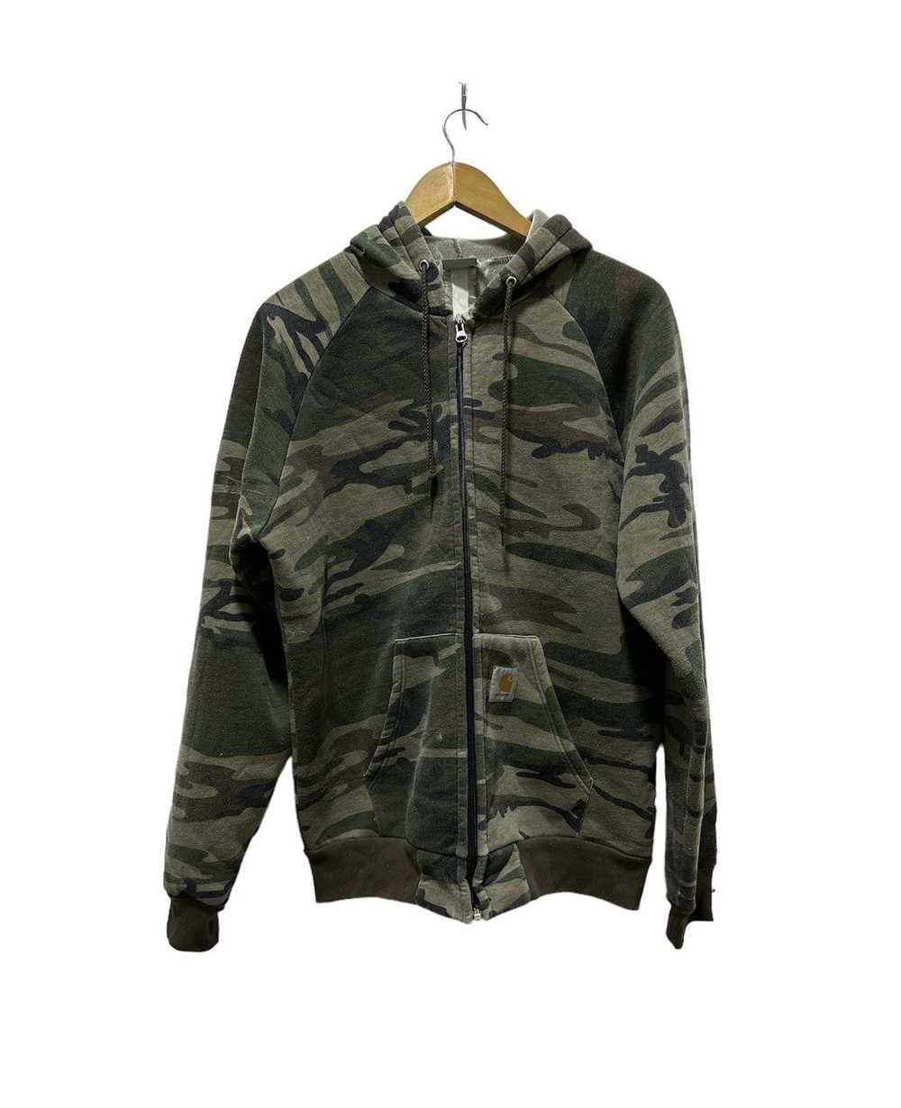 Carhartt Vintage Carhartt Camouflage Sweater Smal… - image 1