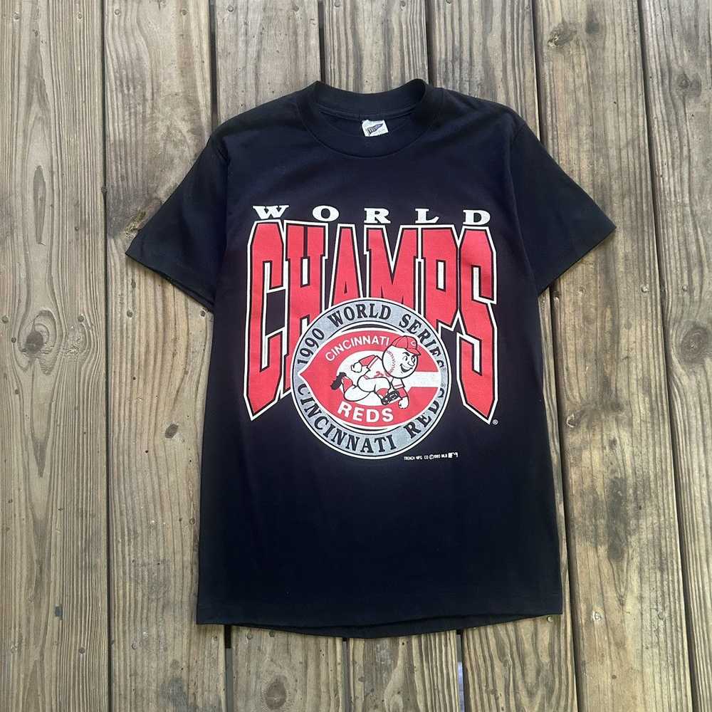 MLB × Made In Usa × Vintage Vintage 1990 Cincinna… - image 1