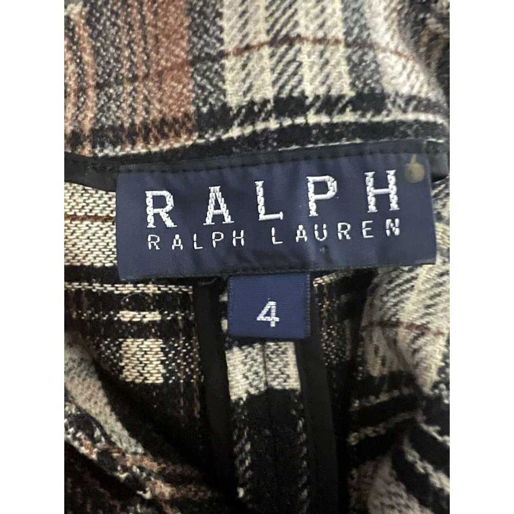 Ralph Lauren VTG Ralph Lauren Plaid Wool Blend We… - image 3