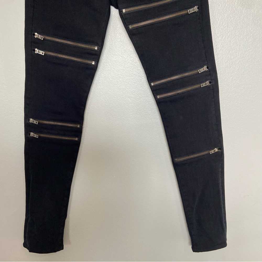 Rag & Bone Ordaz Jeans Aged Coal Skinny Zipper Si… - image 4