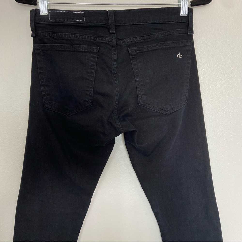 Rag & Bone Ordaz Jeans Aged Coal Skinny Zipper Si… - image 7