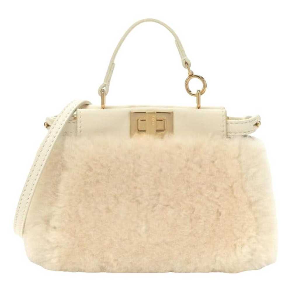 Fendi Peekaboo mini pocket leather mini bag - image 1