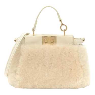 Fendi Peekaboo mini pocket leather mini bag - image 1