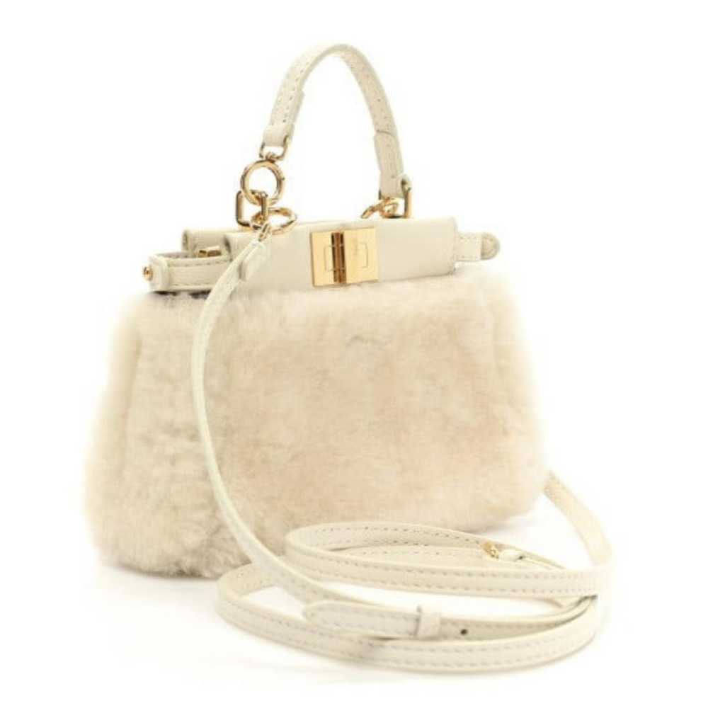 Fendi Peekaboo mini pocket leather mini bag - image 2