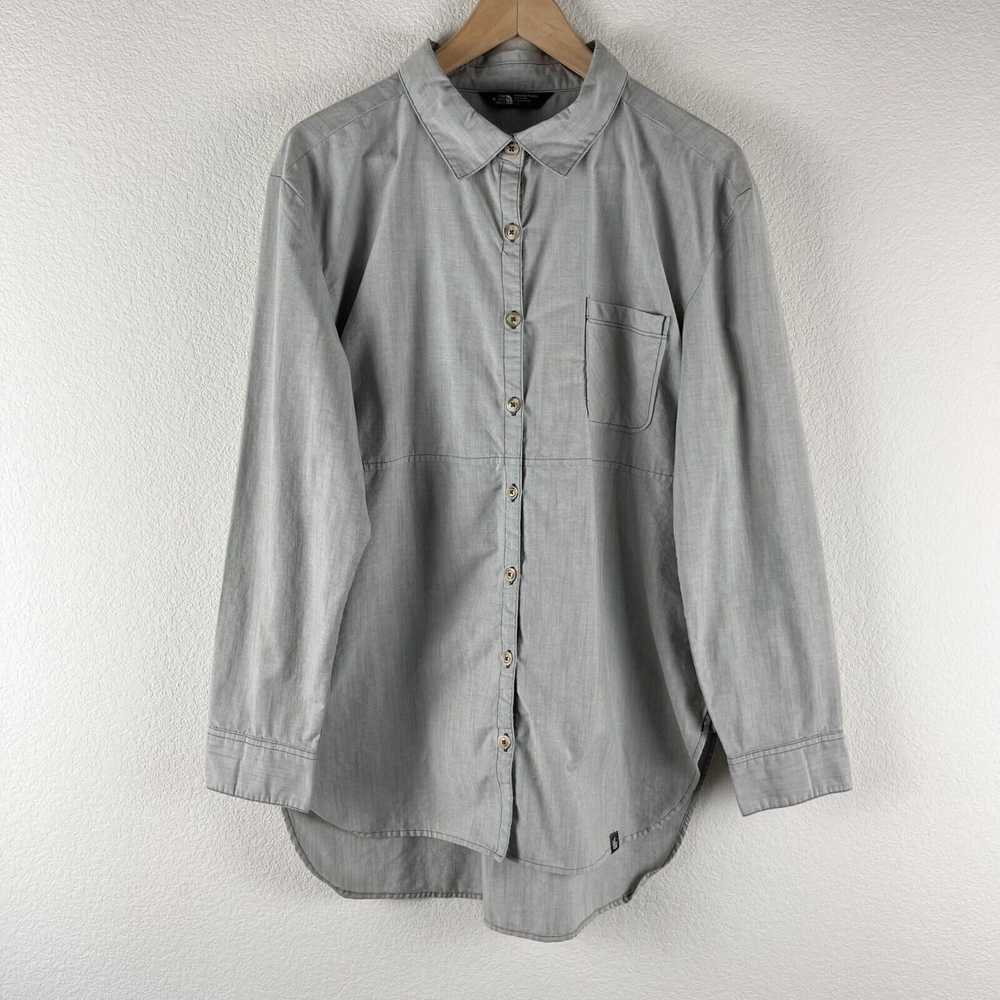 The North Face Stevie Tunic Top Womens Large Gray… - image 1