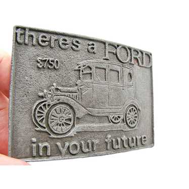 Ford × Other × Vintage Vintage Belt Buckle Model … - image 1