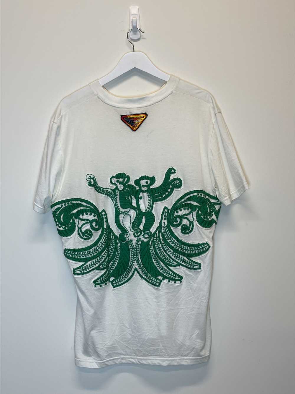 Prada Monkey Embroidered T-Shirt - image 1