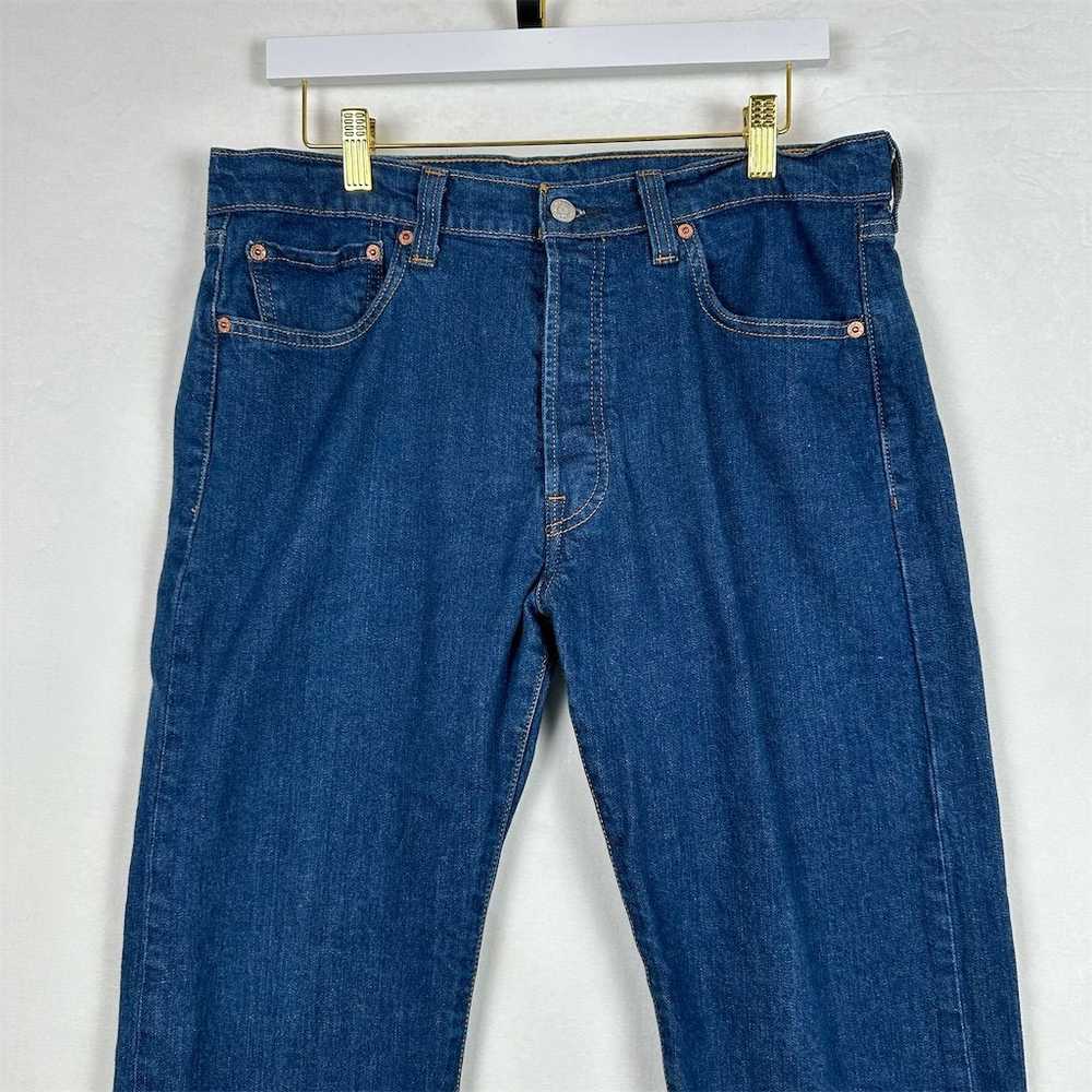 Levi's 501 Jeans Men's Size 34x30 Original Fit St… - image 2