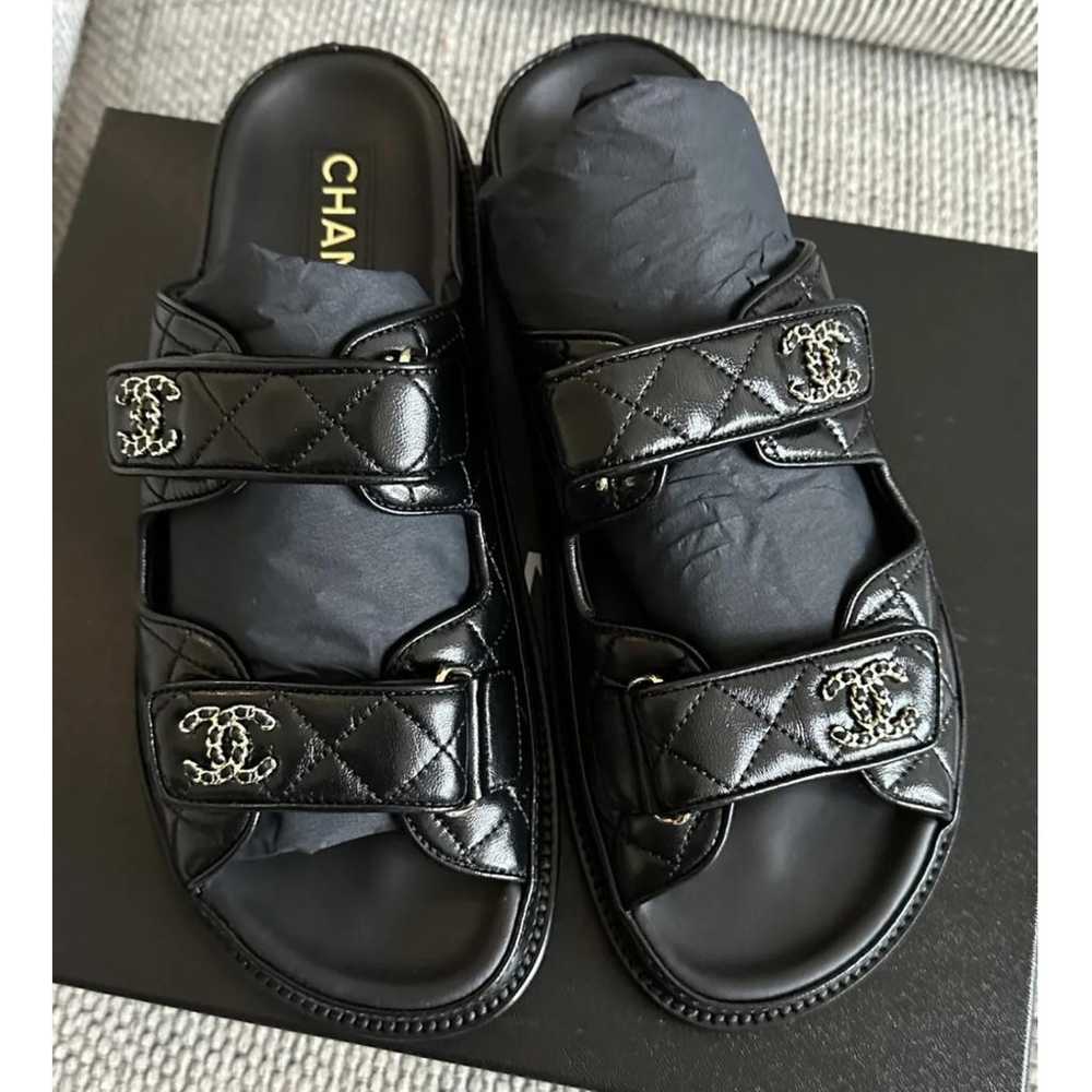 Chanel Dad Sandals leather sandal - image 2