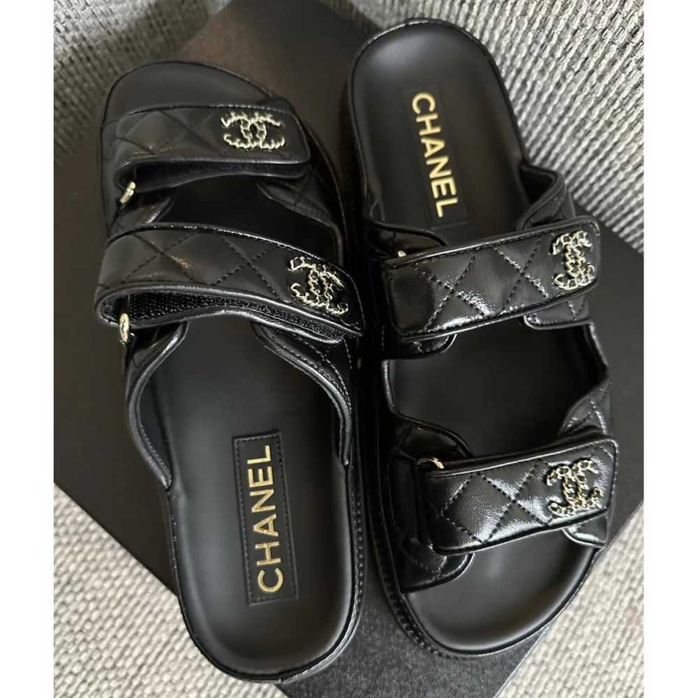 Chanel Dad Sandals leather sandal - image 5