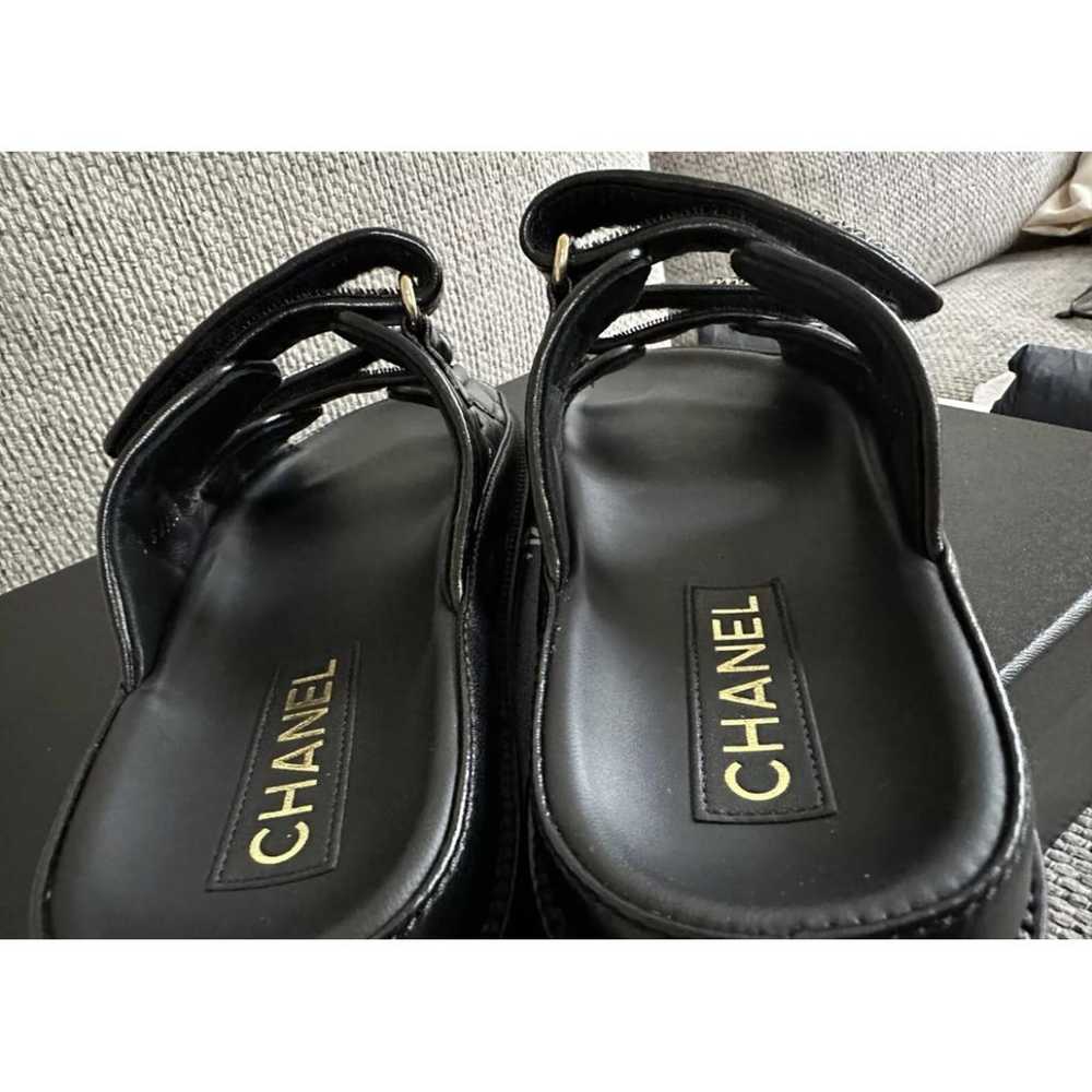 Chanel Dad Sandals leather sandal - image 6