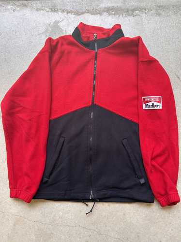 Marlboro × Vintage Vintage Marlboro Zip-up fleece… - image 1