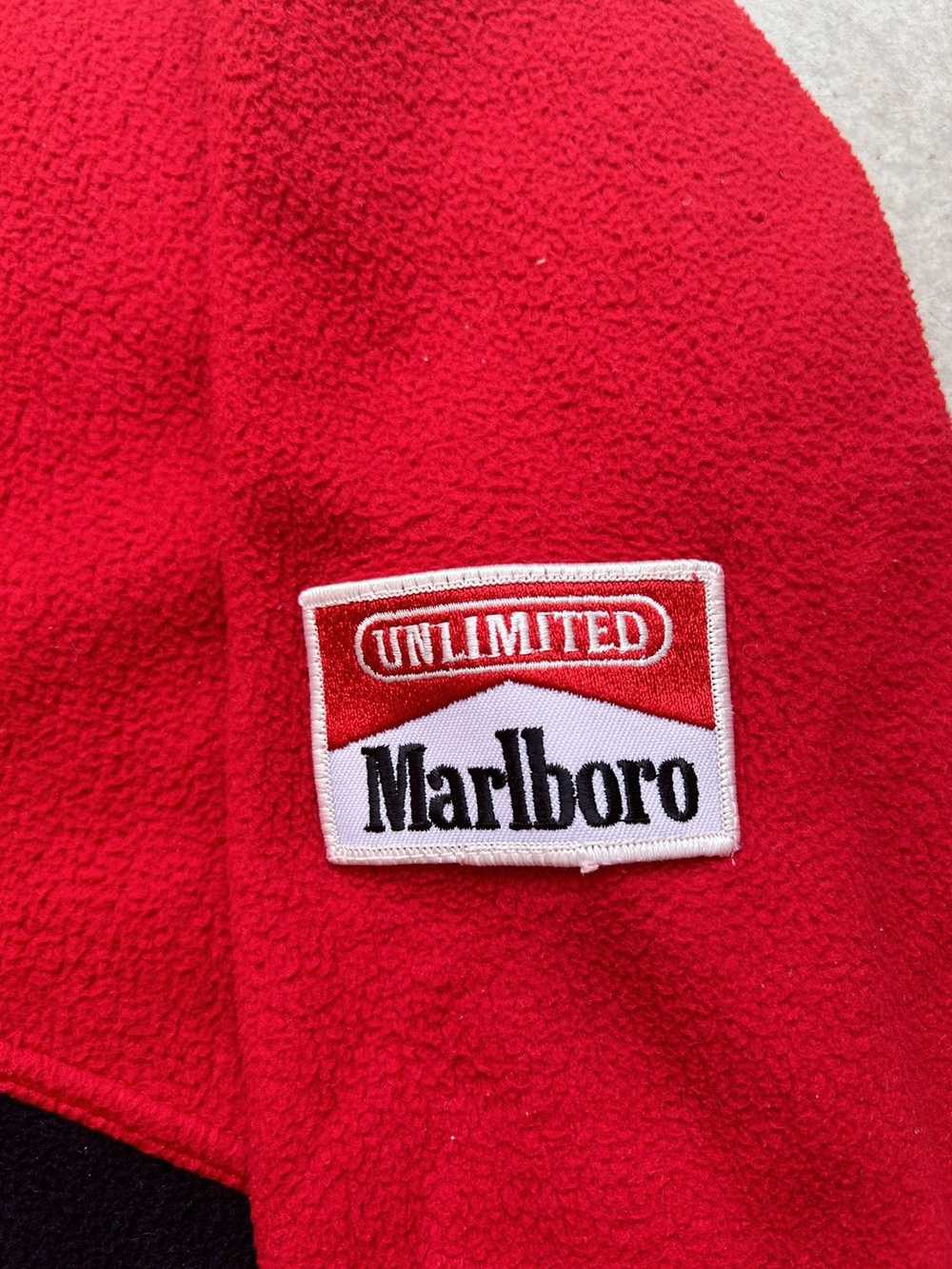 Marlboro × Vintage Vintage Marlboro Zip-up fleece… - image 3