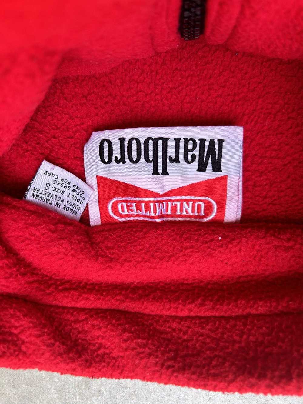 Marlboro × Vintage Vintage Marlboro Zip-up fleece… - image 7