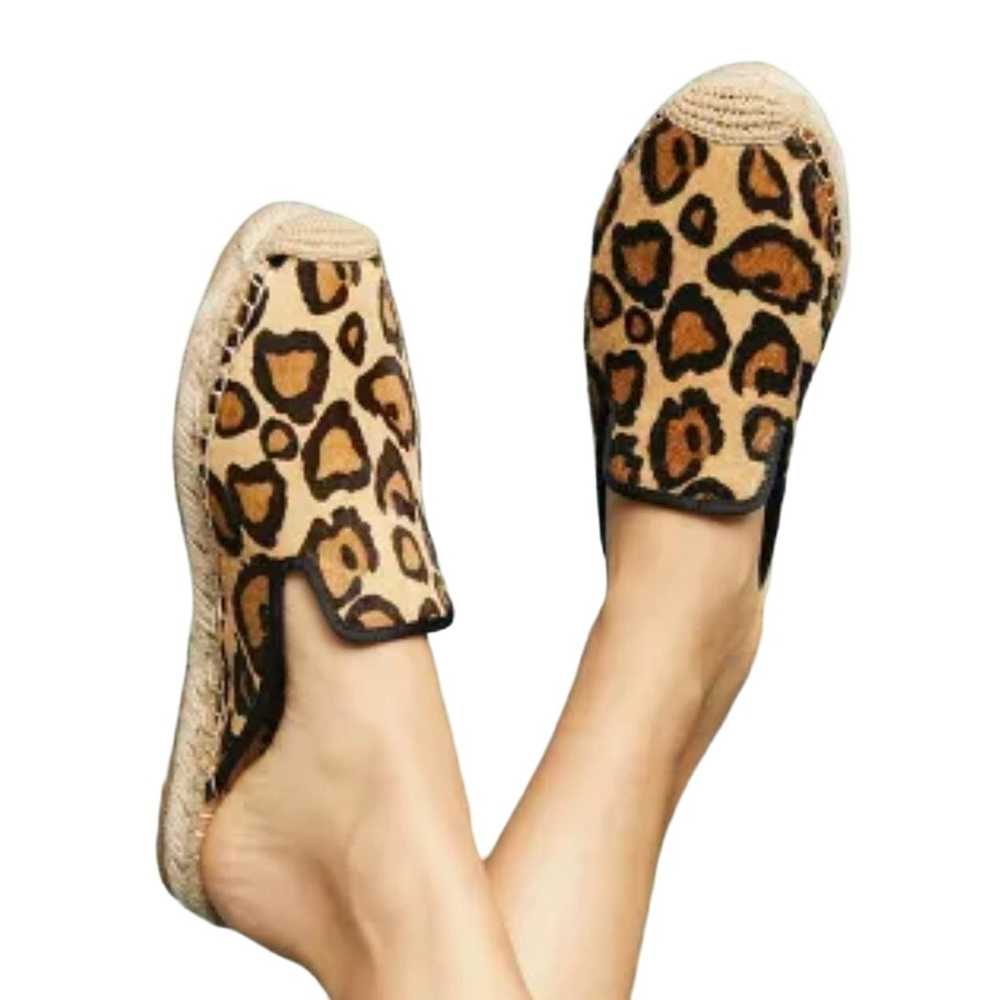 Sam Edelman Kerry Tan Brown Leopard Espadrille Sl… - image 7