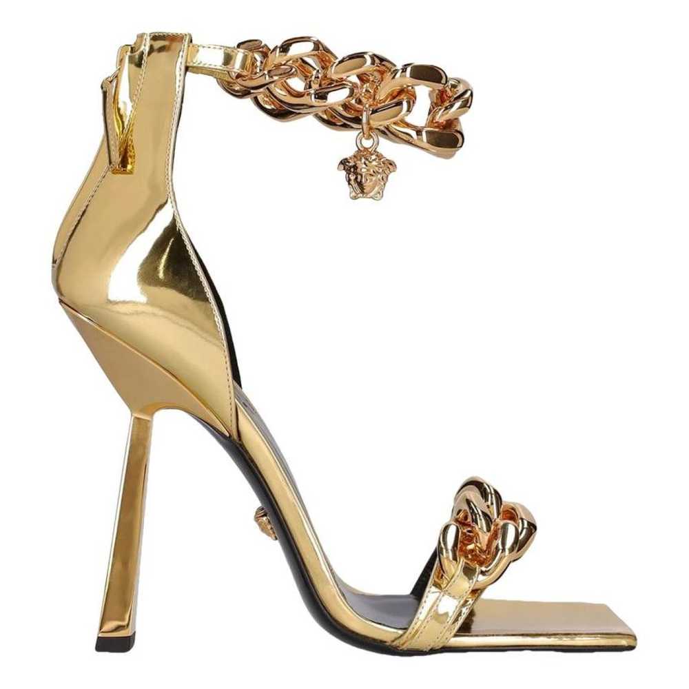 Versace Leather sandal - image 1