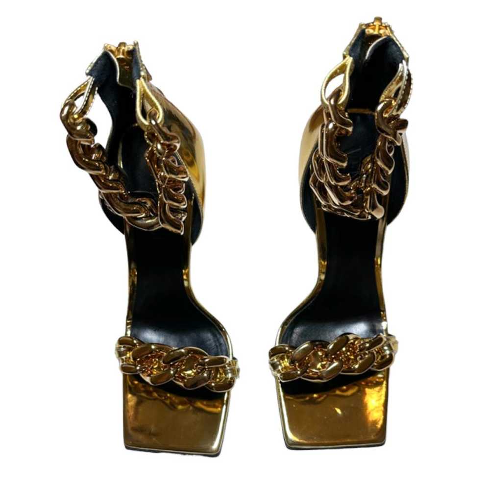 Versace Leather sandal - image 3