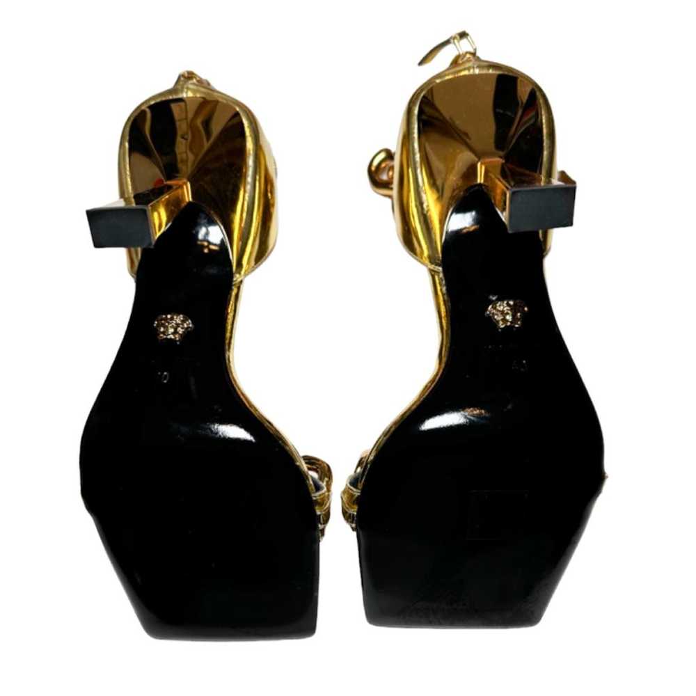 Versace Leather sandal - image 5